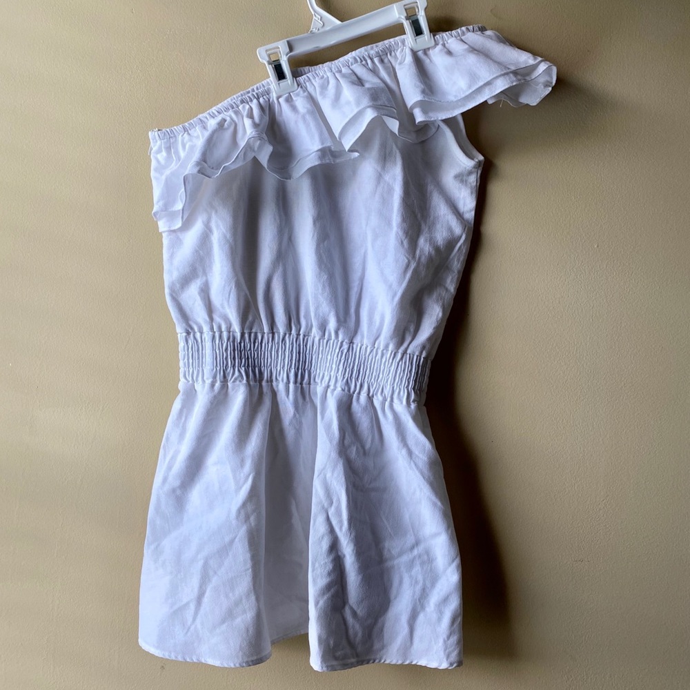 White off the shoulder dress